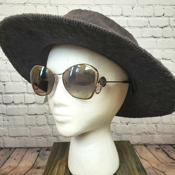 Roberto Cavalli Silver 58mm Aviator Sunglasses NWT Aviator Sunglasses | Buy Online at eyez.ae main image 3